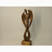 Скульптура ангела 21.5 см, абстрактна статуетка ангела, статуетка модерн, Офісні подарунки