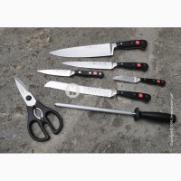 Набор ножей на подставке Wüsthof Knife block, 7 предметов, Natural wood