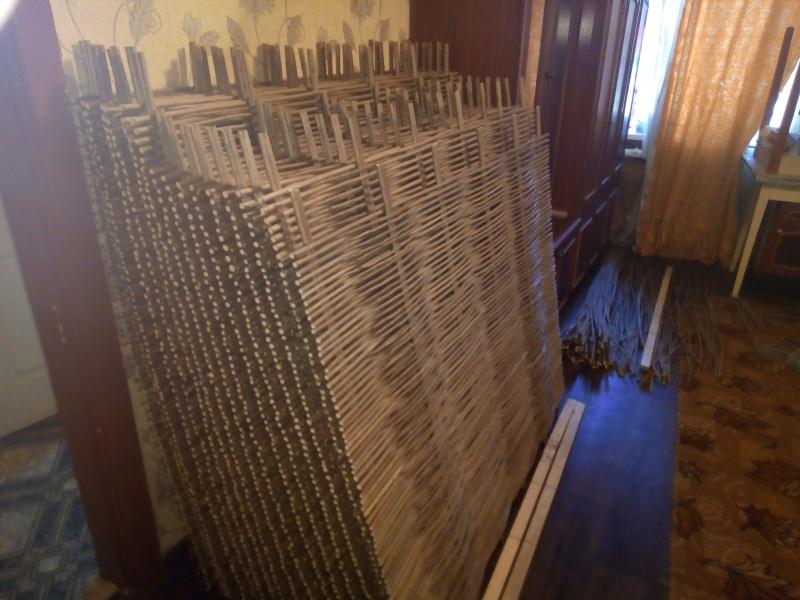 Фото 2. Плетение заборов из лозы Украинский тын, Днепр