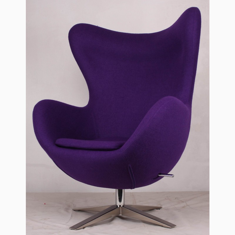 Фото 14. Кресла EGG ткань шерсть, дизайнерское кресло ЭГГ(Яйцо) для дома, офиса, салона студии Киев
