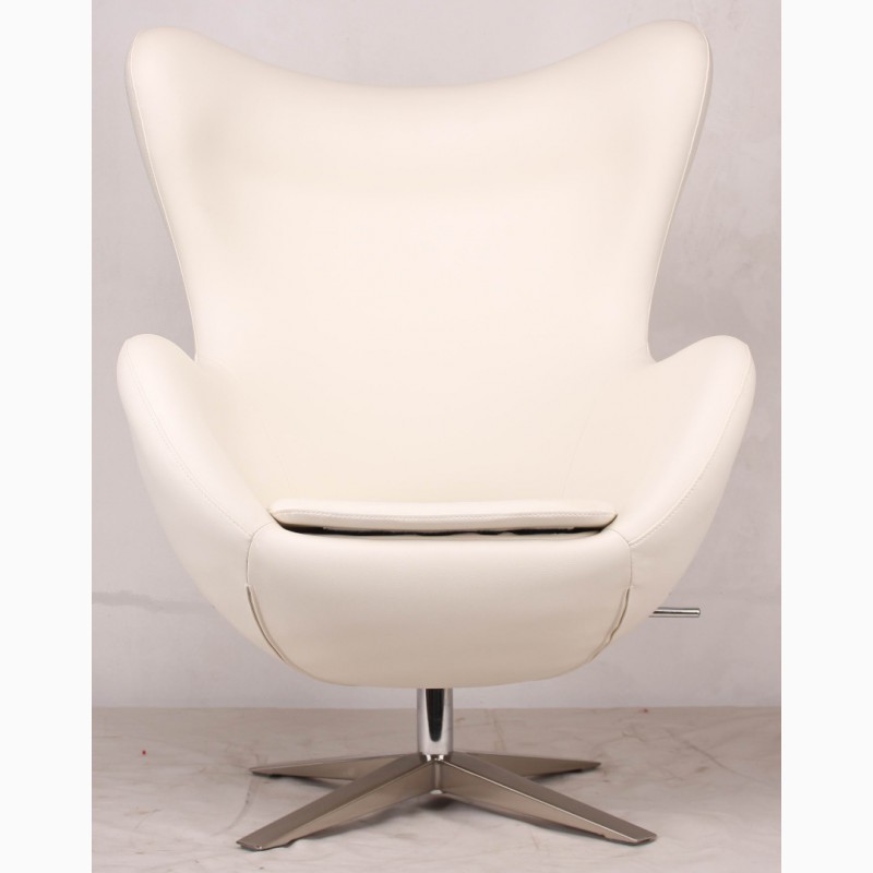 Фото 6. Дизайнерские кресла EGG (ЭГГ) коричневый, красный, черный, белый, кремовый, бежевый кожзам