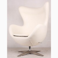 Дизайнерские кресла EGG (ЭГГ) коричневый, красный, черный, белый, кремовый, бежевый кожзам