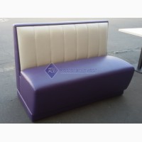 Продажа диванов б/у для кафе фиолетовых из кожзаменителя