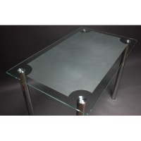 Стеклянный обеденный стол СК-1