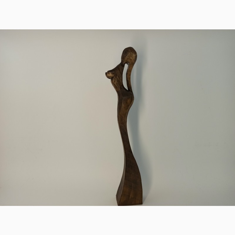 Фото 11. Статуетка жінки 26 см, Фігурка жінки в стилі модерн, Стильна статуетка з дерева, Оригінал