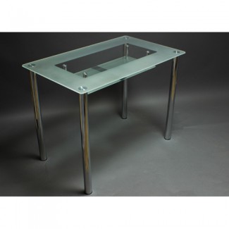 Стеклянный обеденный стол СК-3 100×60 / 61х31