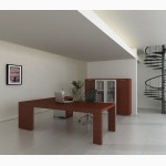 Кабинет для офиса LINEA из серии VIP кабинетов итальянской фабрики Della Rovere