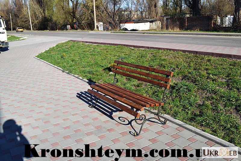 Кованые лавочки и скамейки в Киеви и Коростени
