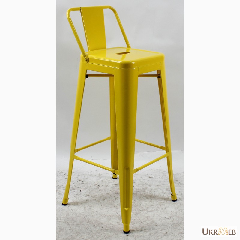 Фото 6. Металлический полубарный стул Толикс Низкий, H-66см (Tolix Low, H-66cm) купить Украина