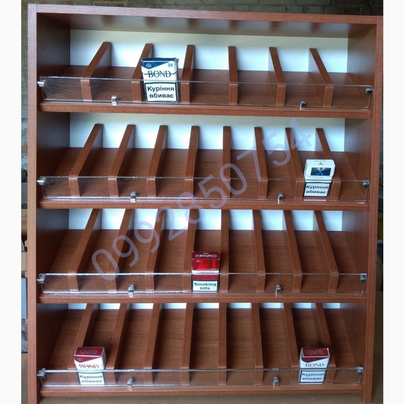 Фото 2. Новая сигаретная витрина, полка для сигарет. Доставка по Украине