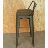 Металлический высокий барный стул Толикс Низкий, H-76см (Tolix Low, H-76cm) купить Украина