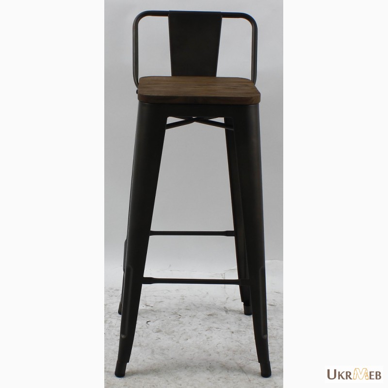 Фото 2. Металлический высокий барный стул Толикс Низкий, H-76см (Tolix Low, H-76cm) купить Украина