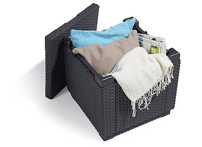 Фото 8. Пуфик стул Cube With Cushion искусственный ротанг Нидерланды