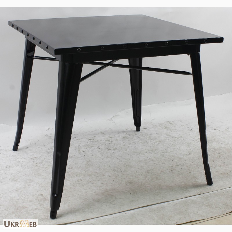 Фото 3. Металлический стол Толикс Квадратный, 80x80см (Tolix Square, 80x80cm.)