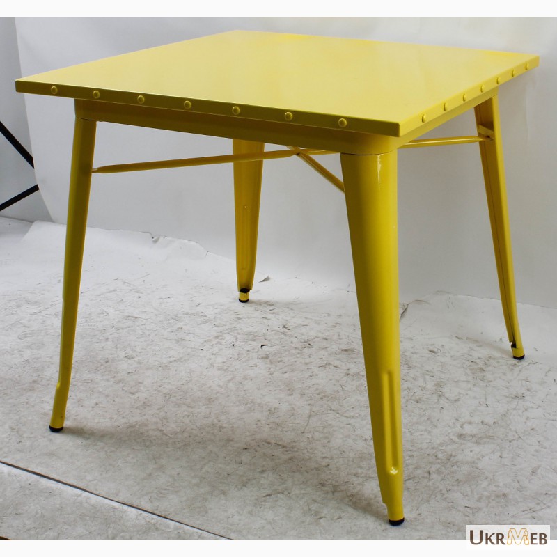 Фото 6. Металлический стол Толикс Квадратный, 80x80см (Tolix Square, 80x80cm.)