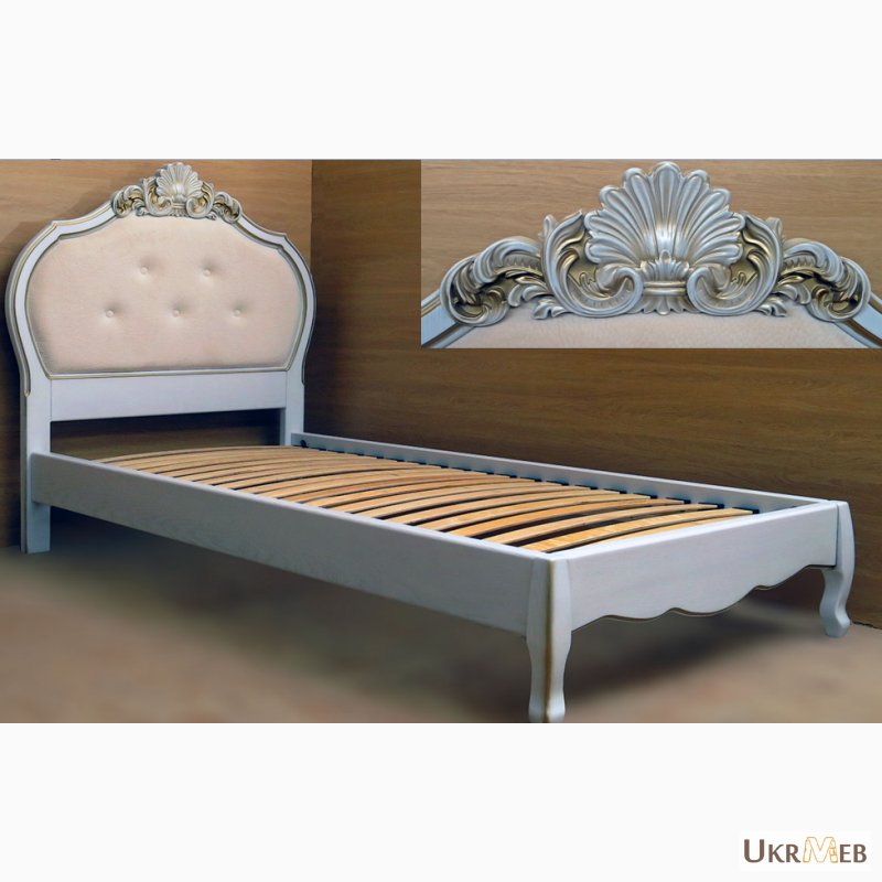 Фото 3. Роскошная кровать для девочки принцессы из массива ясеня