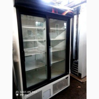 Шкаф холодильный б/у 2 двери купе Техно холод ШХСДД 1, 2 Канзас