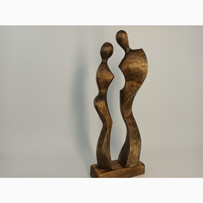 Фото 2. Скульптура жінки з чоловіком 22, 5 см, статуетки пари, подарунок коханій людині, статуетка