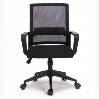 Крісло офісне Даллас сітка mesh чорна