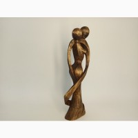 Статуетка романтична, стиль мінімалізм, статуетки з дерева, скульптура модерн, креативні