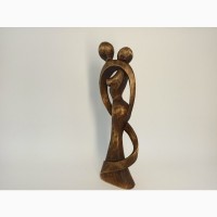 Статуетка романтична, стиль мінімалізм, статуетки з дерева, скульптура модерн, креативні