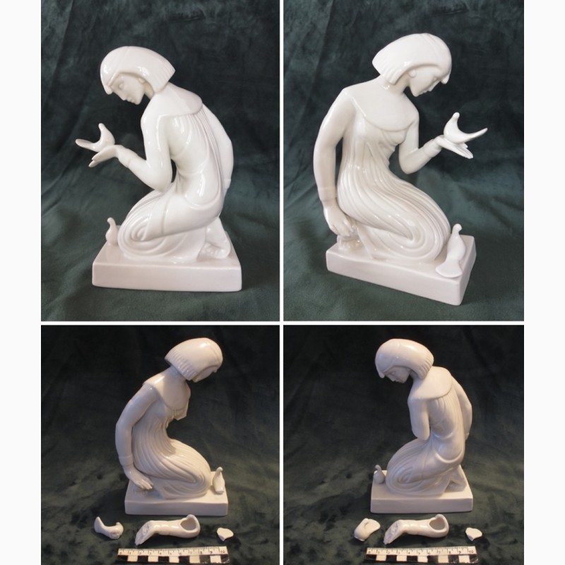 Фото 5. Реставрация керамических статуэток и посуды под заказ в студия «ОМИ»