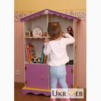 Этажерка для книг-домик для кукол