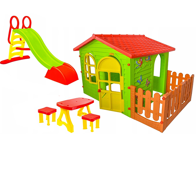 Фото 3. Игровой домик XL из пластика детский Лесной 150 x 127 x 118 cm