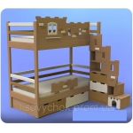 Кровати для детей и подростков коллекция Моя крепость