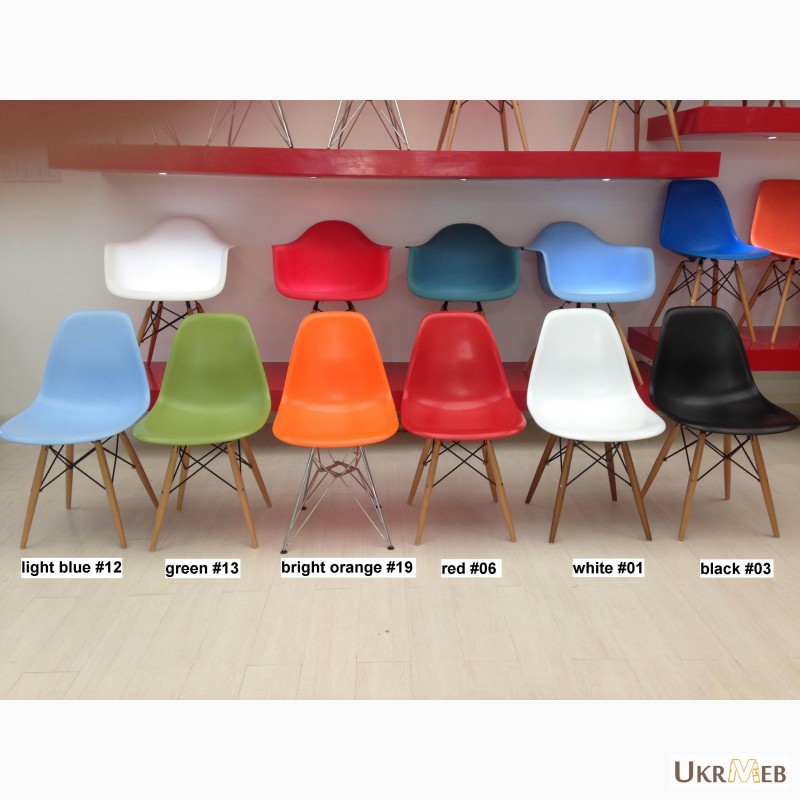 Фото 14. Стула Eames DSR купить Украине, дизайнерские стулья Имс DSR для офиса, салона, дома