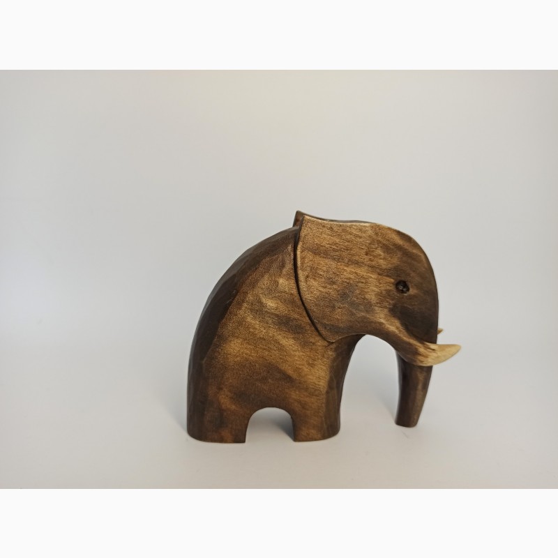 Фото 2. Статуетка слоника 9 см, ручна робота, оригінальний подарунок, слон абстракція, слон