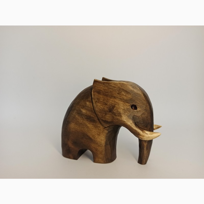 Фото 3. Статуетка слоника 9 см, ручна робота, оригінальний подарунок, слон абстракція, слон