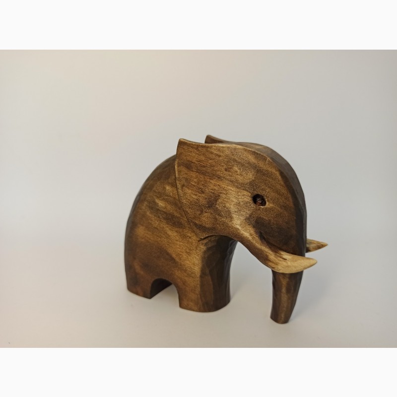 Фото 4. Статуетка слоника 9 см, ручна робота, оригінальний подарунок, слон абстракція, слон