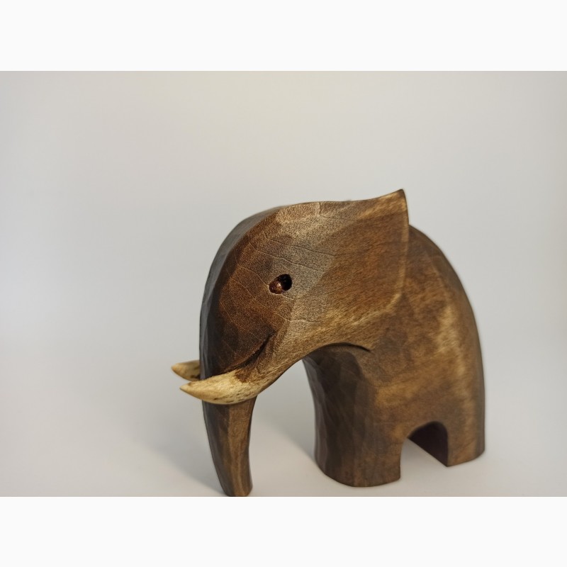 Фото 7. Статуетка слоника 9 см, ручна робота, оригінальний подарунок, слон абстракція, слон