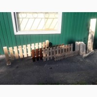 Забор деревянный декоративный. Штакетник. Калитки. Готовые секции