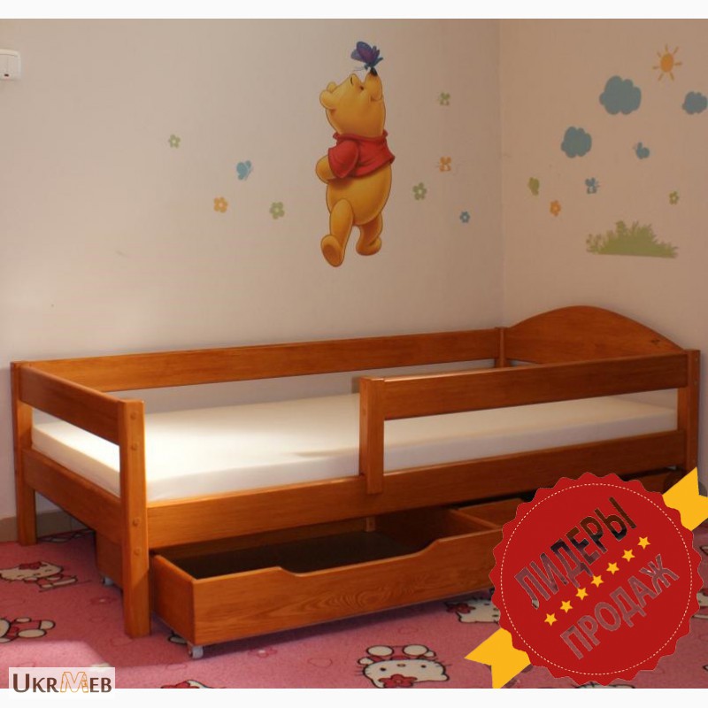 Фото 3. Дешевая кровать деревянная (100% бук)