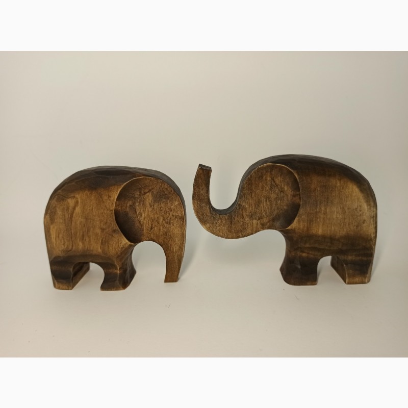 Фото 2. Статуетки слоників 8.5 см, ручна робота, слоники в стилі модерн, слони абстракція