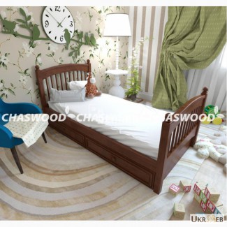 Подростковая кровать Тэсса из натурального дерева
