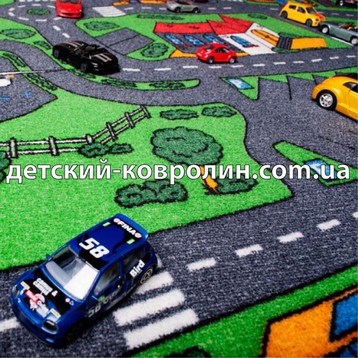 Фото 2. Детский ковер дорога City Life. Доставка по Украине