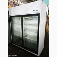 Шкаф холодильный со стеклянными дверьми Igloo OLA 1400.2 S/B AG