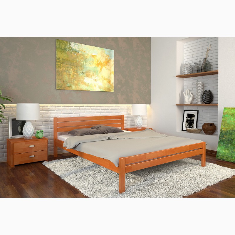 Фото 9. Продам нові ліжка з натурального дерева (сосна або бук) зі складу у Львові