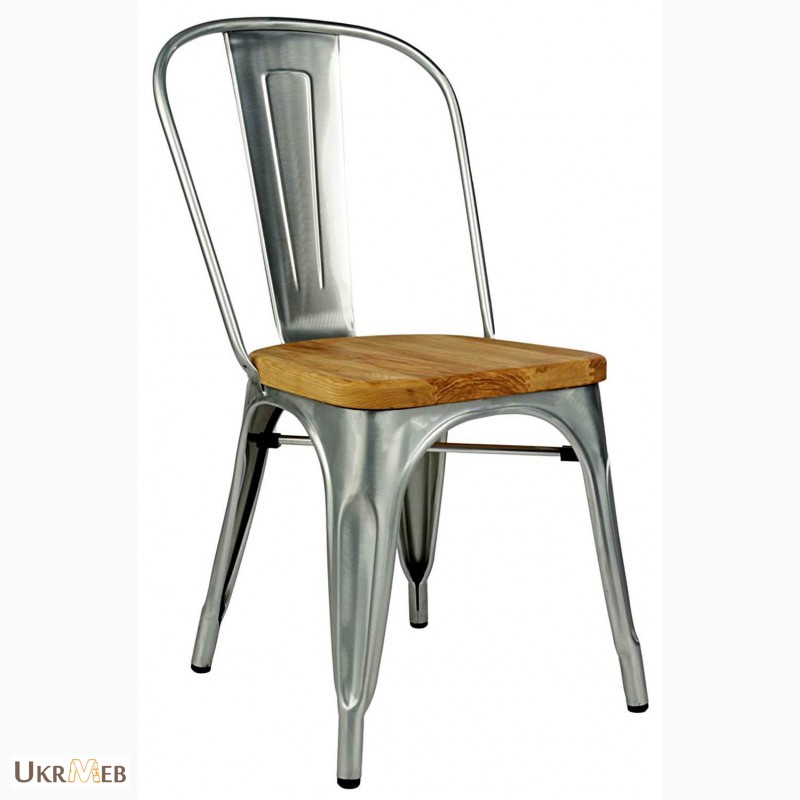 Фото 20. Металлический стул Толикс Вуд (Tolix Wood) купить в Киеве Украина