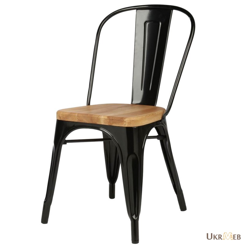 Фото 5. Металлический стул Толикс Вуд (Tolix Wood) купить в Киеве Украина