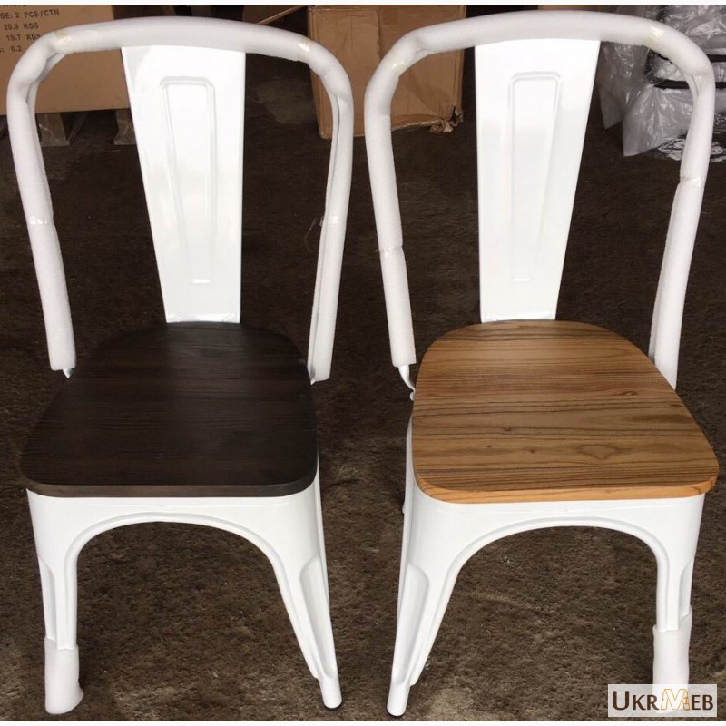 Фото 7. Металлический стул Толикс Вуд (Tolix Wood) купить в Киеве Украина