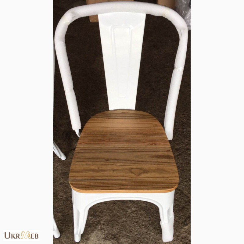 Фото 8. Металлический стул Толикс Вуд (Tolix Wood) купить в Киеве Украина