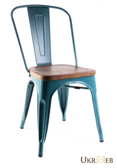 Фото 13. Металлический стул Толикс Вуд (Tolix Wood) купить в Киеве Украина