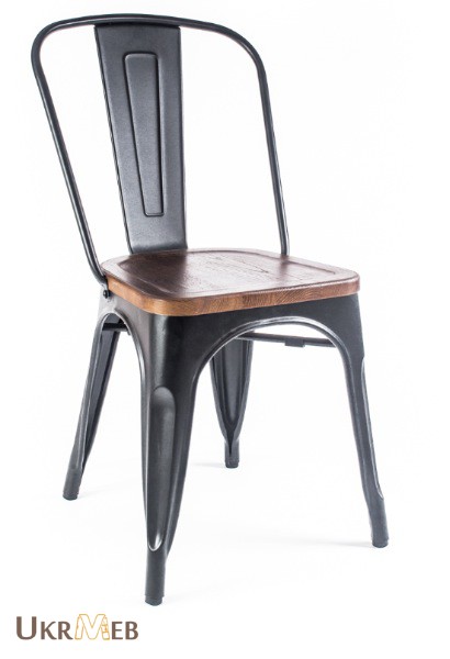 Фото 14. Металлический стул Толикс Вуд (Tolix Wood) купить в Киеве Украина