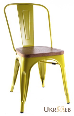 Фото 17. Металлический стул Толикс Вуд (Tolix Wood) купить в Киеве Украина
