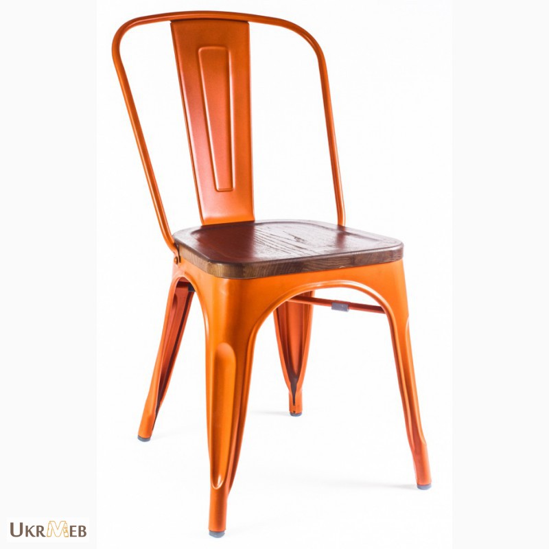 Фото 18. Металлический стул Толикс Вуд (Tolix Wood) купить в Киеве Украина