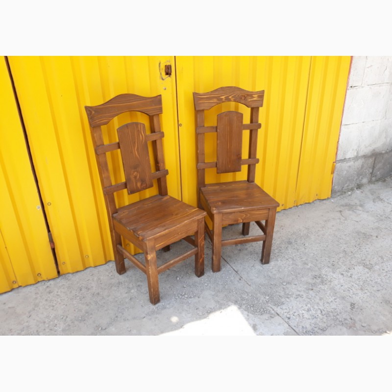 Фото 3. Деревянные стулья б/у мебель из дерева в кафе бар ресторан